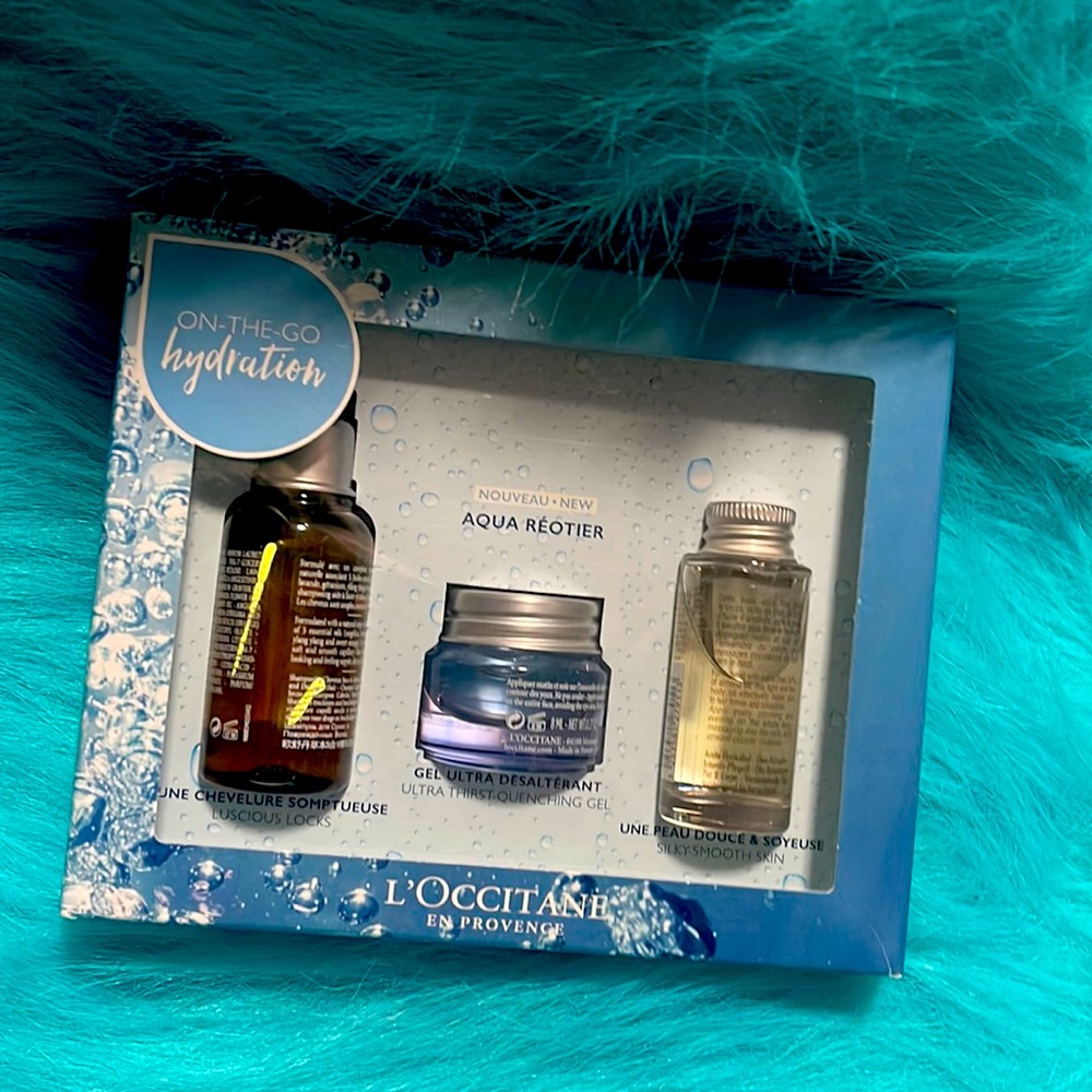 L’Occitane on the go hydration set